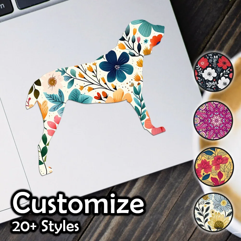 Central Asian Shepherd Dog Patterned Sticker