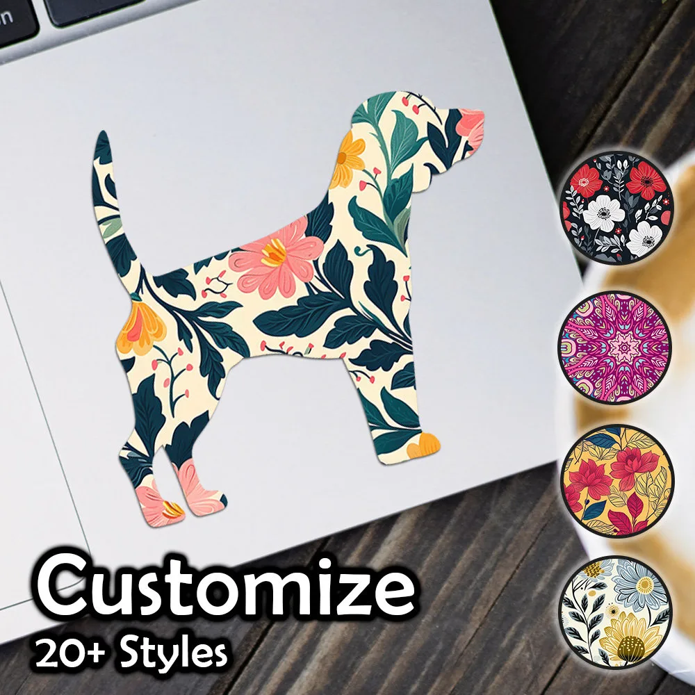 Beagle Patterned Sticker