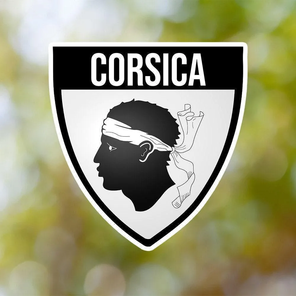 Corsica Shield Sticker