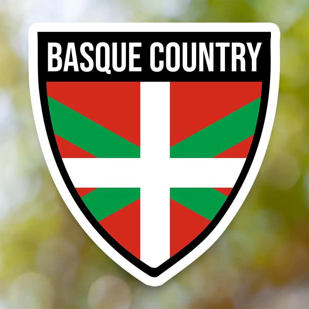 Basque Country Shield Sticker