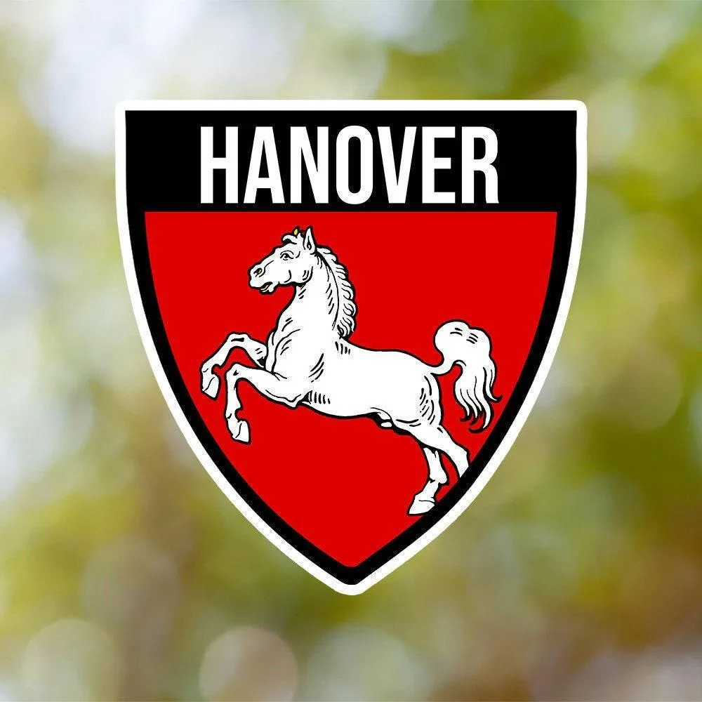Hanover Shield Sticker
