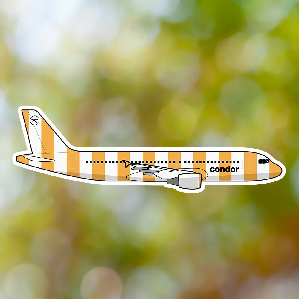 Airbus A320 Condor Flugdienst Sticker