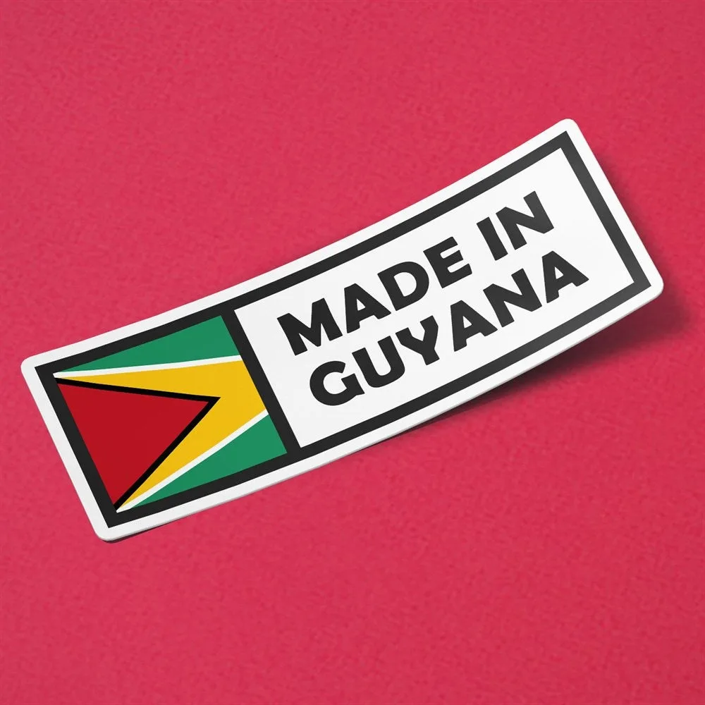 Made in Guyana Sticker