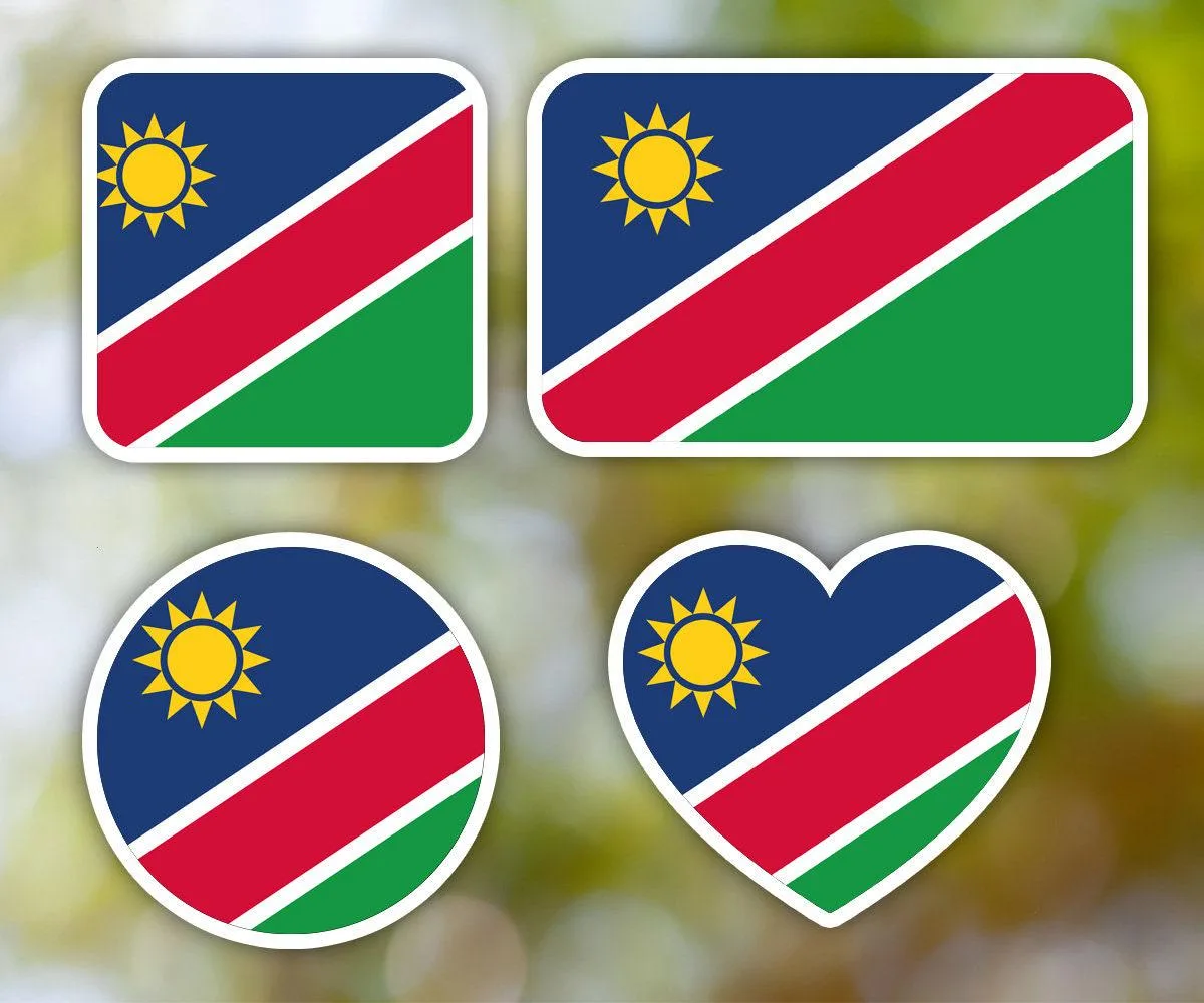 Namibia Geometric Sticker