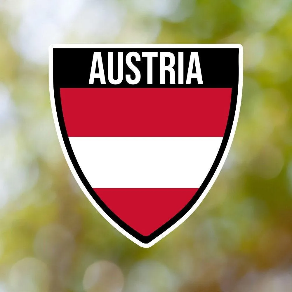 Austria Shield Sticker