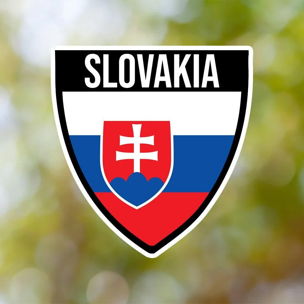 Slovakia Shield Sticker