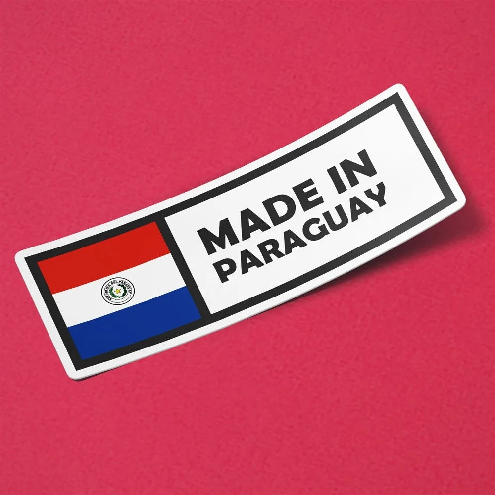 Made in Paraguay Sticker