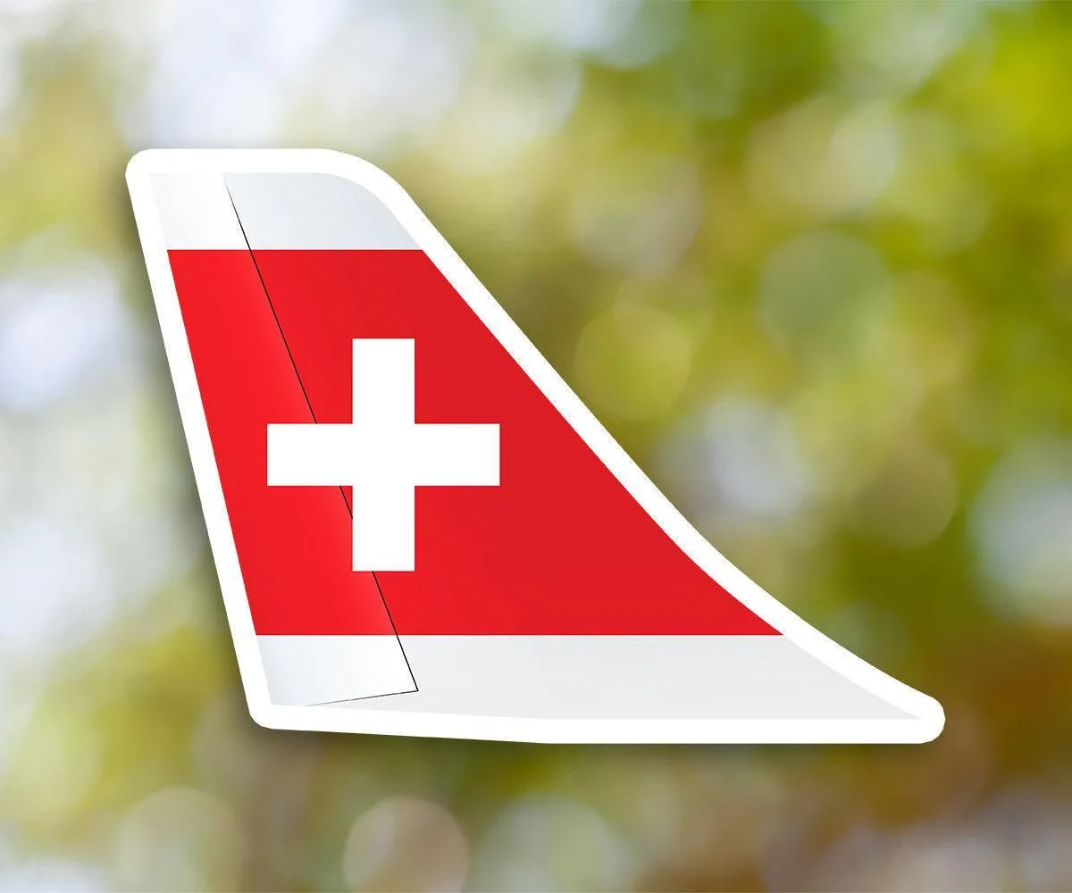 Swiss Tailplane Sticker