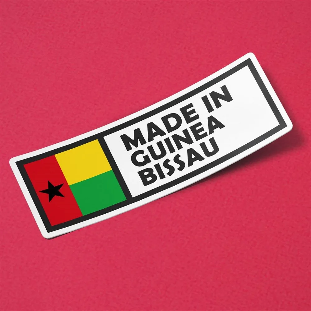 Made in Guinea-Bissau Sticker