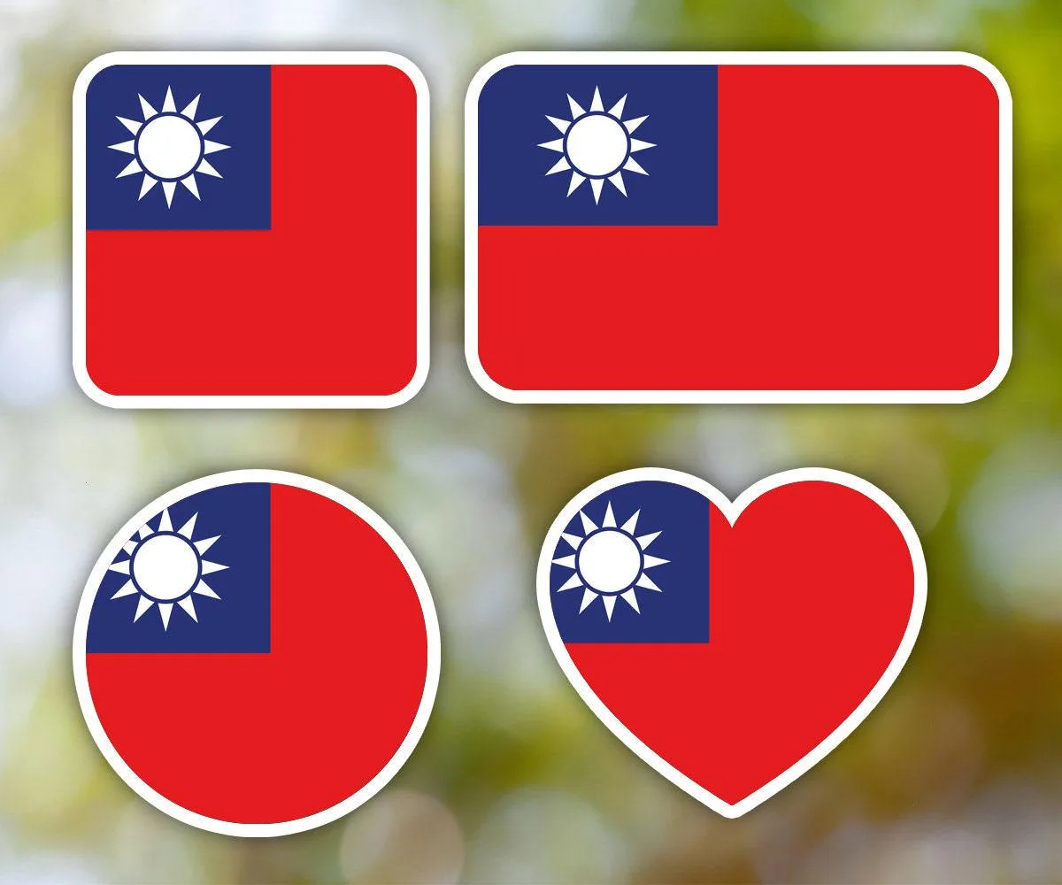 Taiwan Geometric Sticker