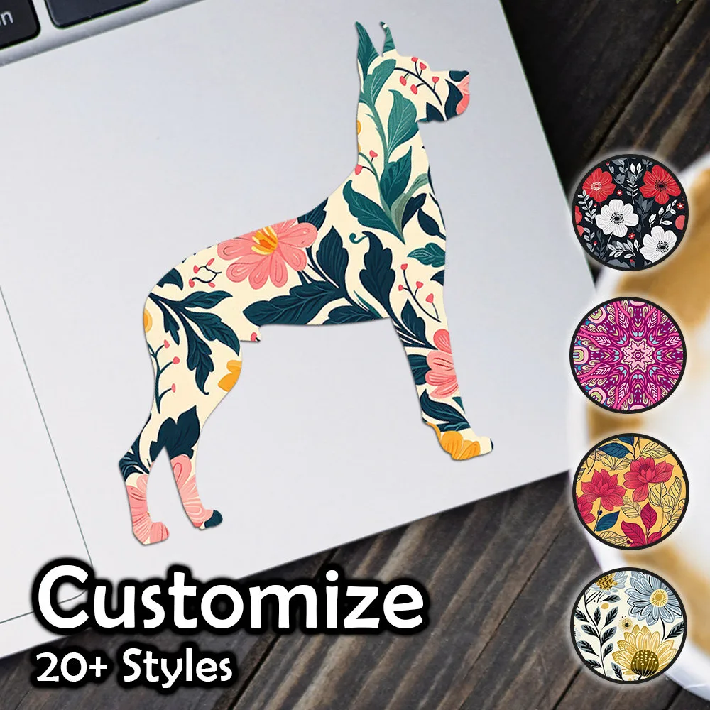 Great Dane Patterned Sticker