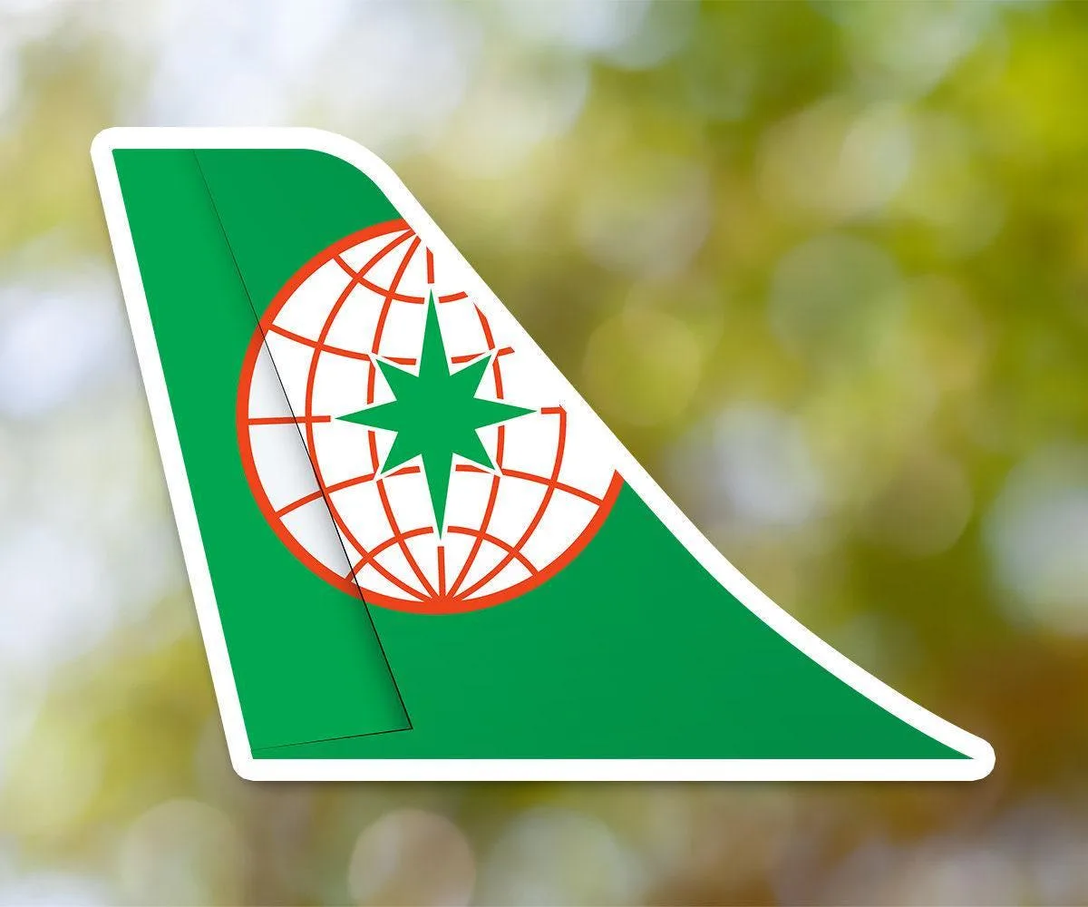 Eva Air Tailplane Sticker