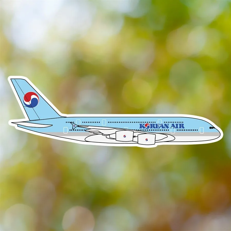 Airbus A380 Korean Air Sticker