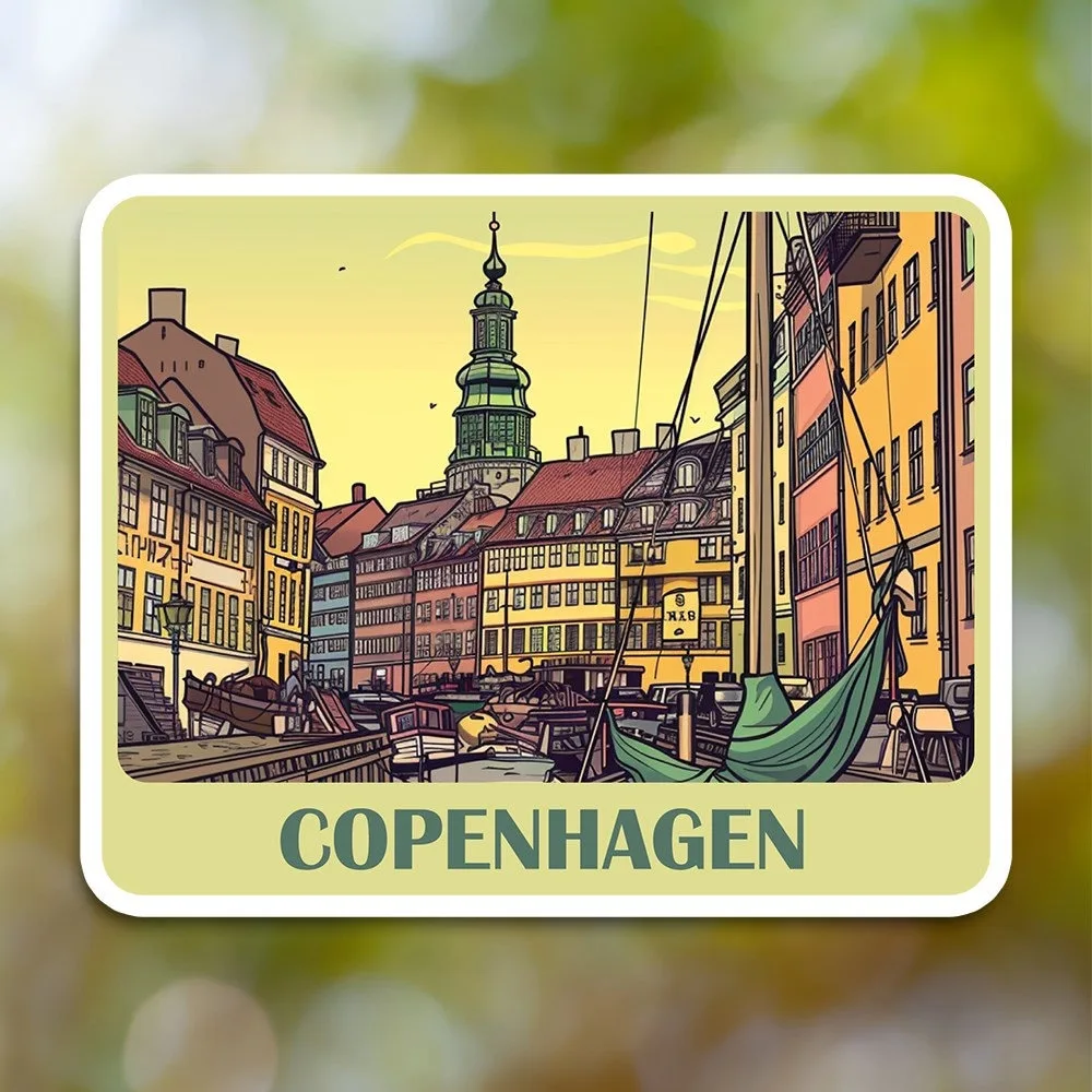 Copenhagen City Sticker