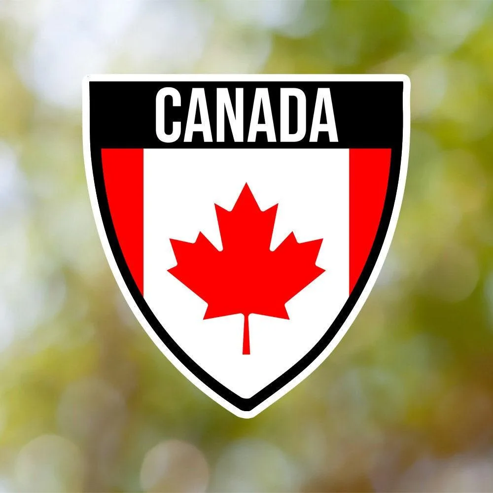Canada Shield Sticker