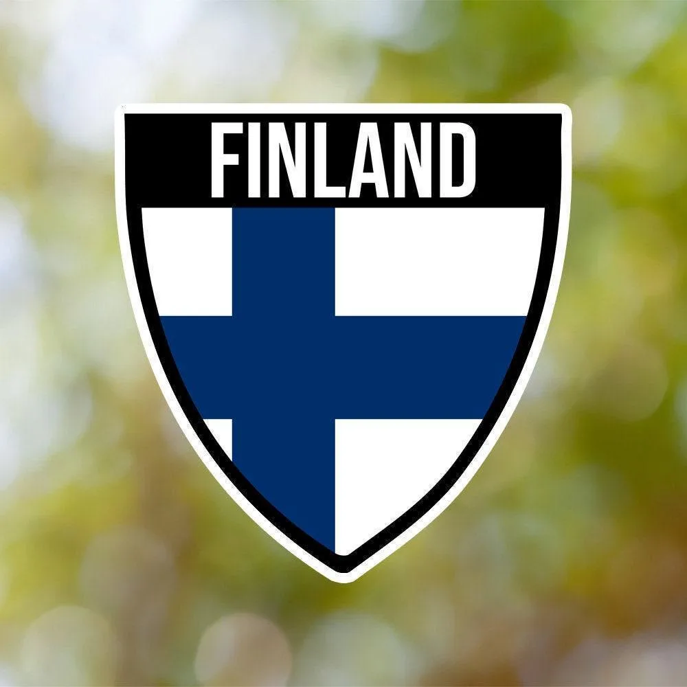 Finland Shield Sticker