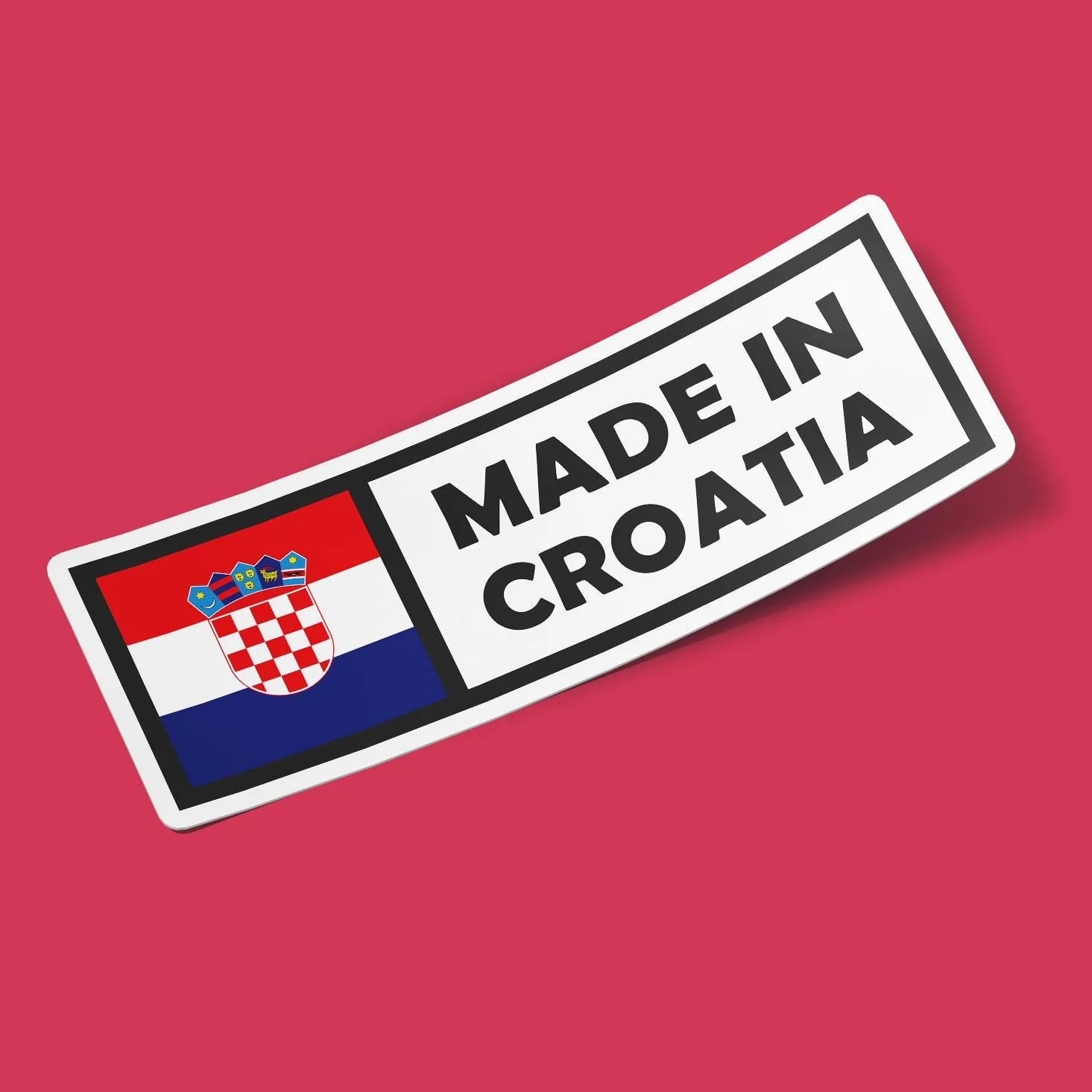Made in Croatia Sticker