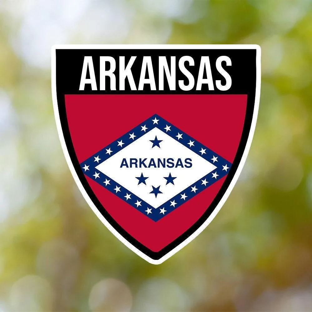 Arkansas Shield Sticker