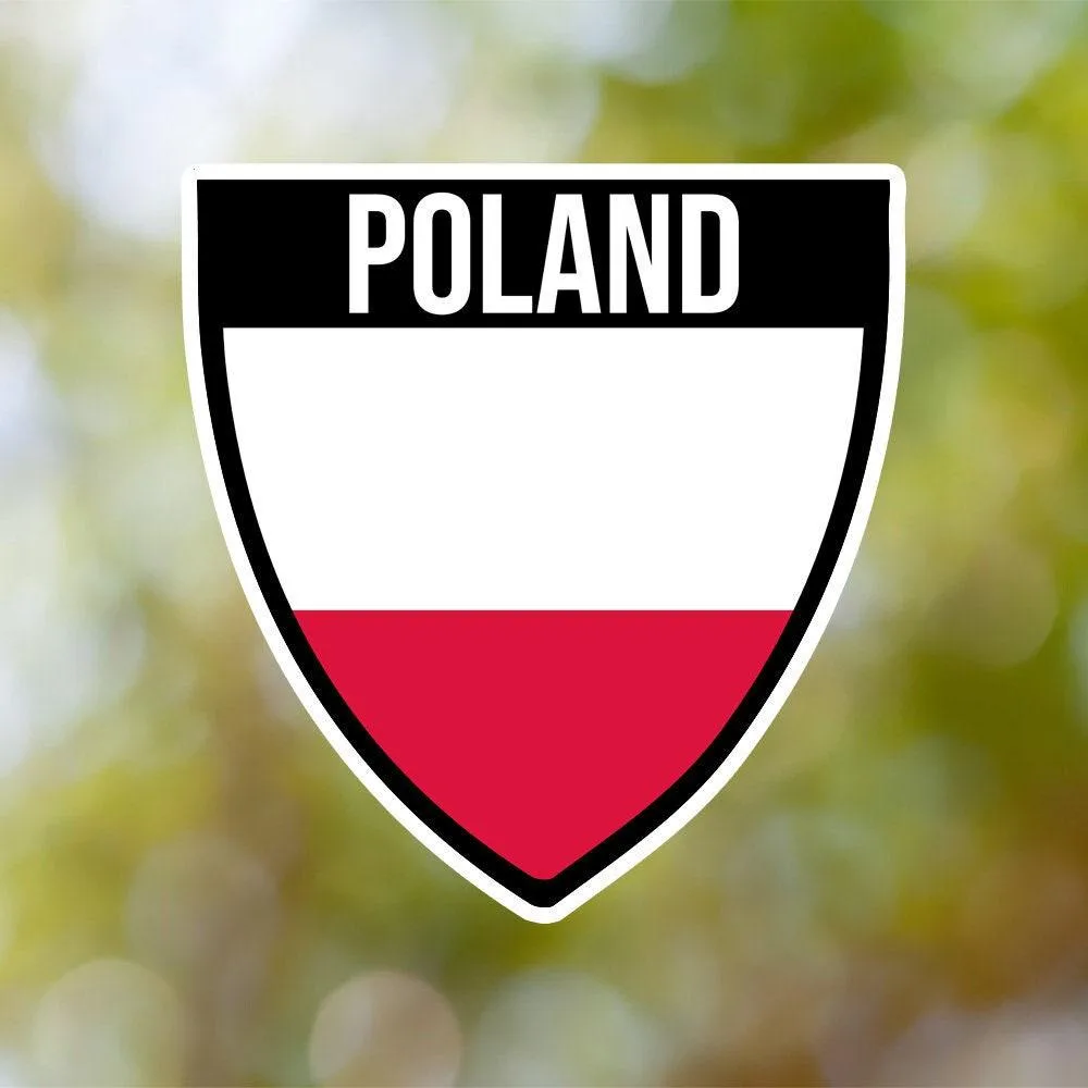 Poland Shield Sticker