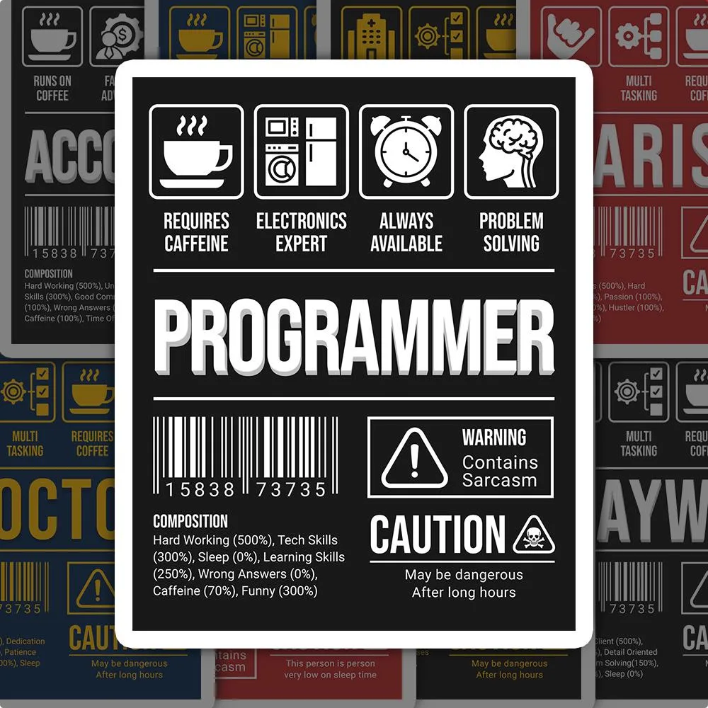 Programmer Sticker