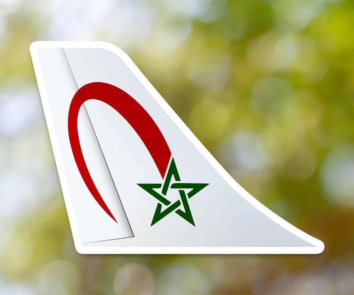 Royal Air Maroc Tailplane Sticker