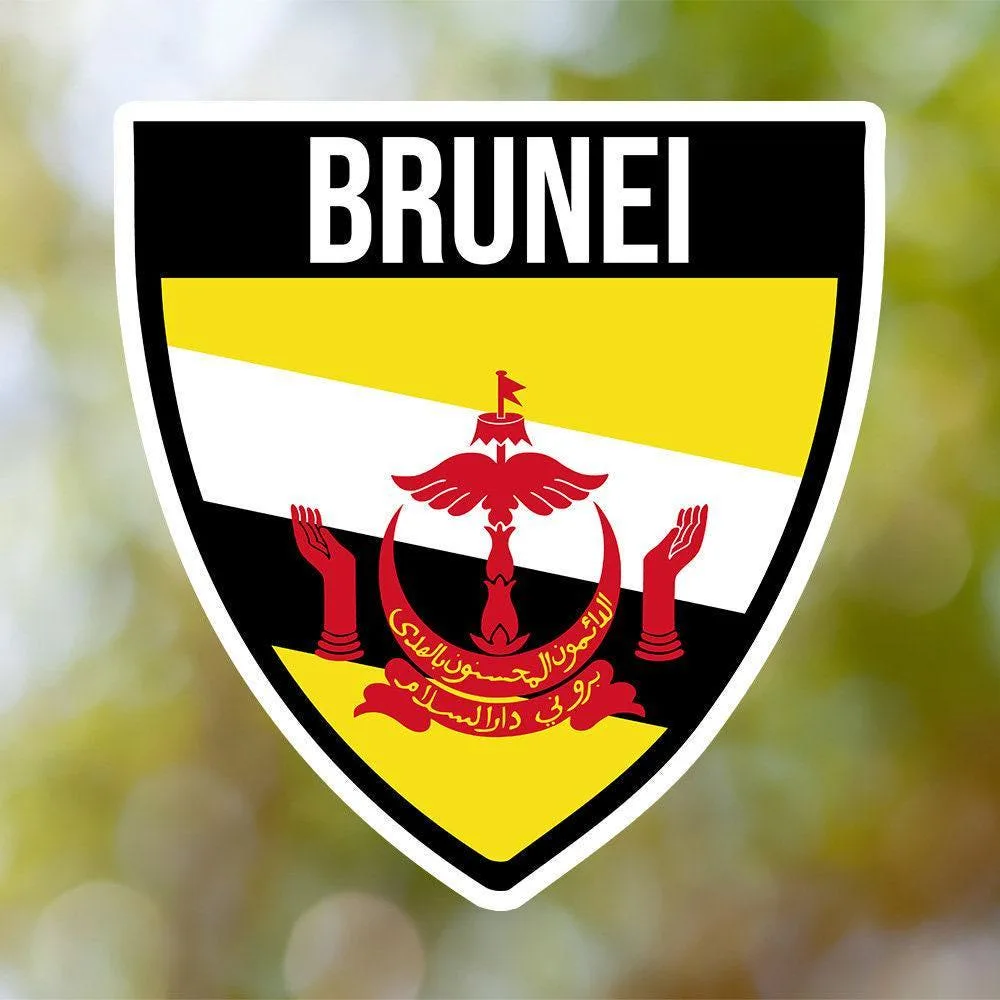 Brunei Shield Sticker