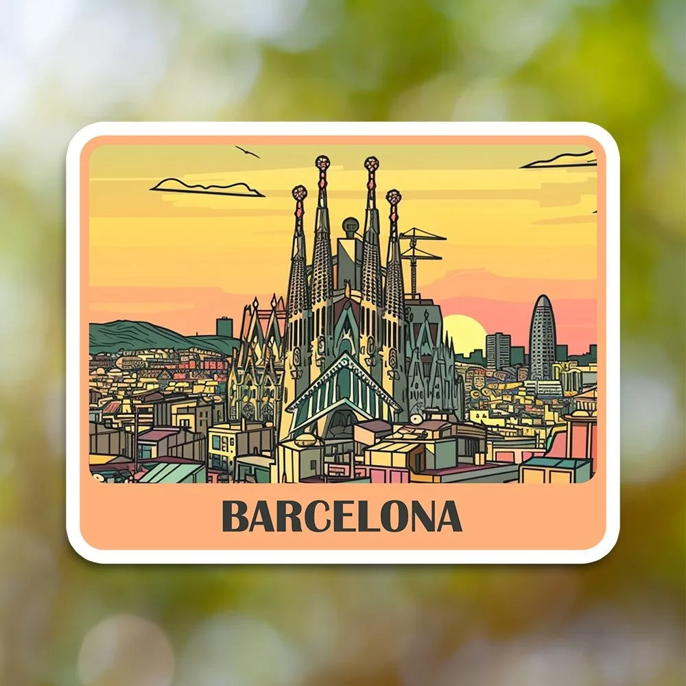 Barcelona City Sticker