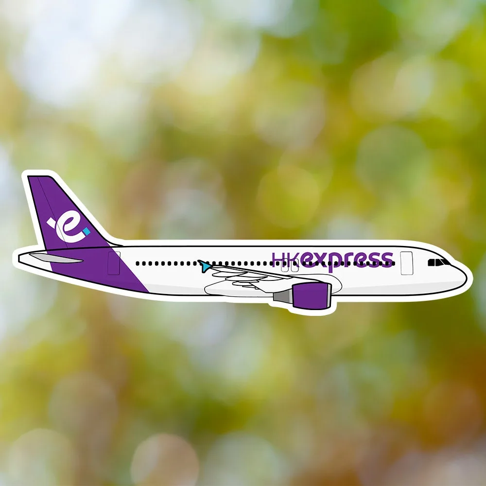 Airbus A320 HK Express Sticker