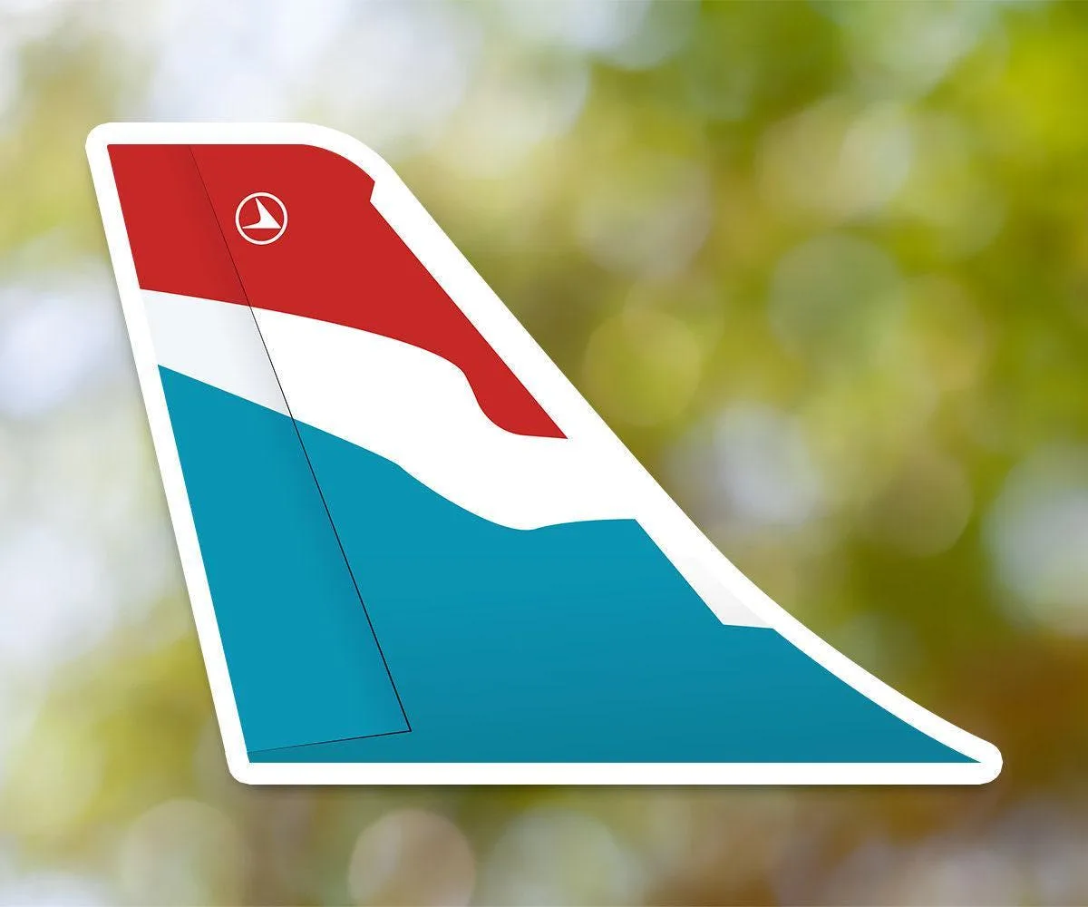Luxair Tailplane Sticker