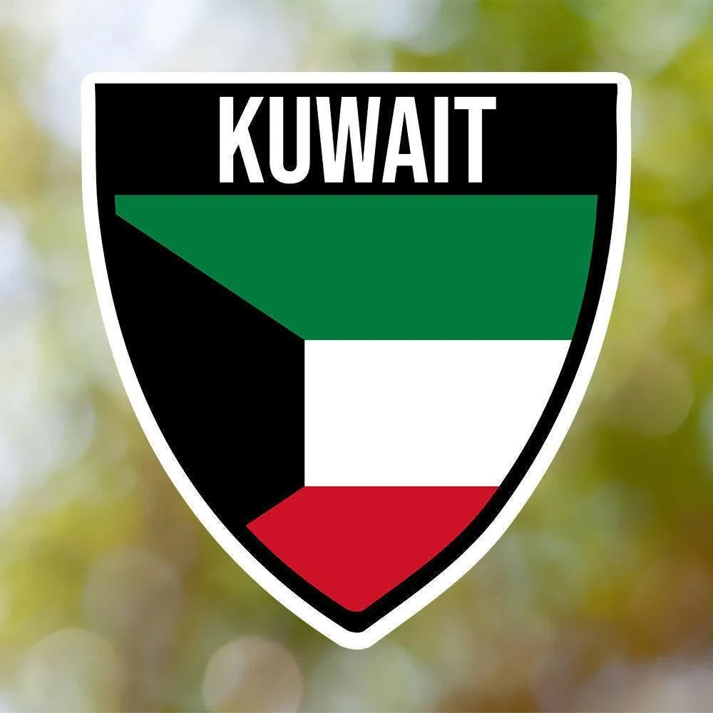 Kuwait Shield Sticker