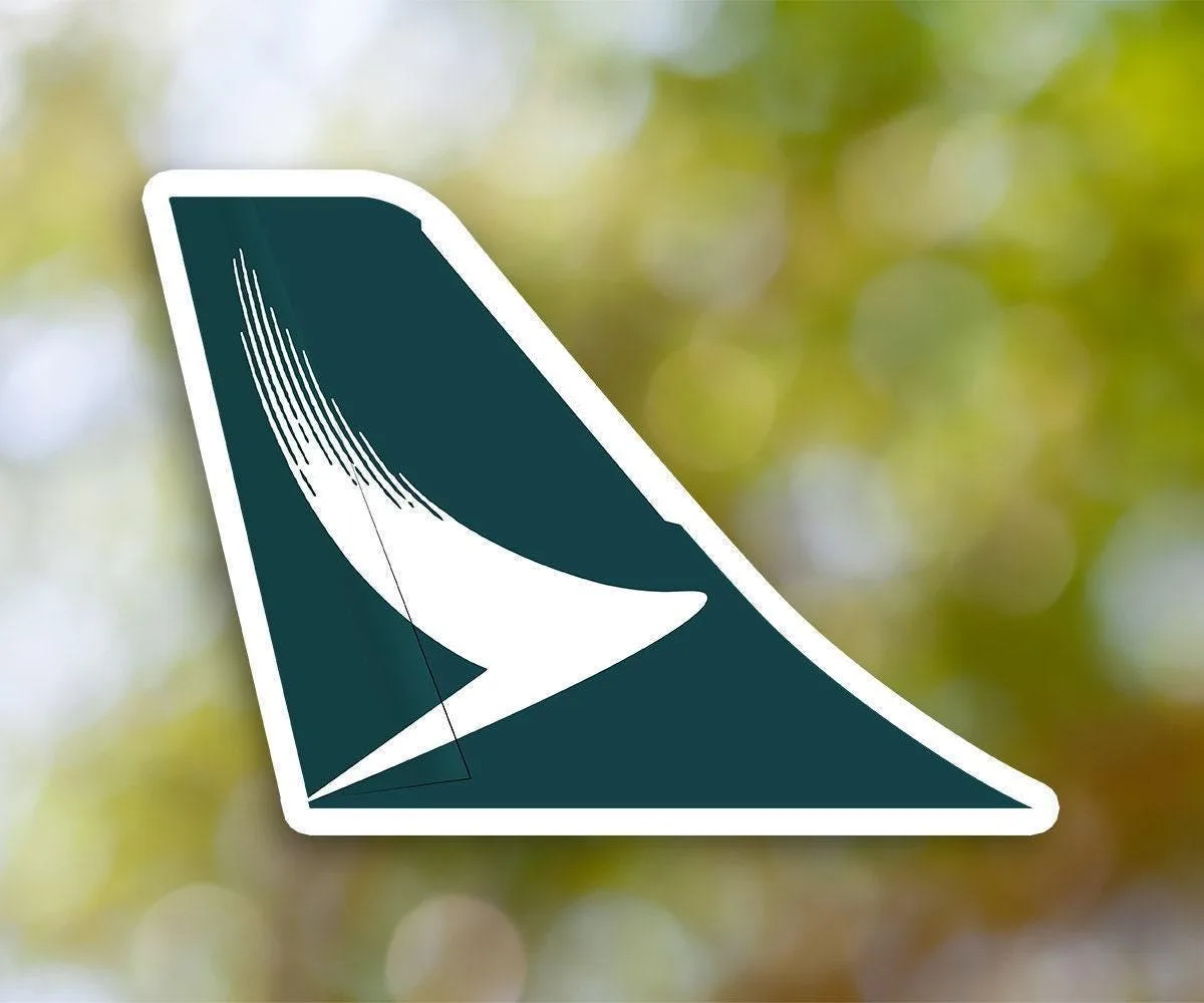 Cathay Pacific Tailplane Sticker