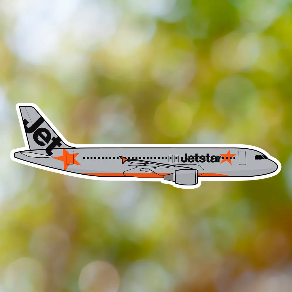 Airbus A320 Jetstar Airways Sticker