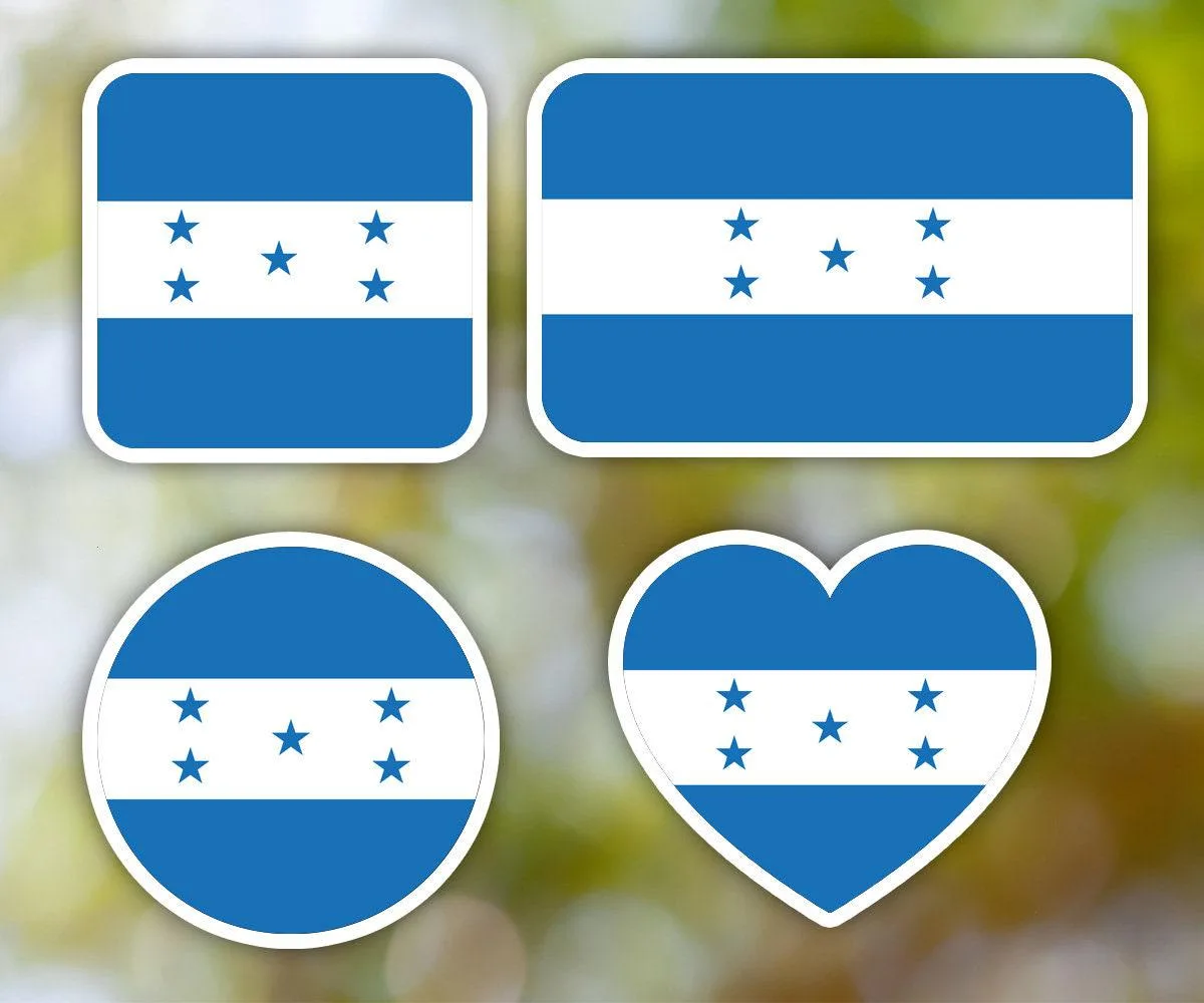 Honduras Geometric Sticker