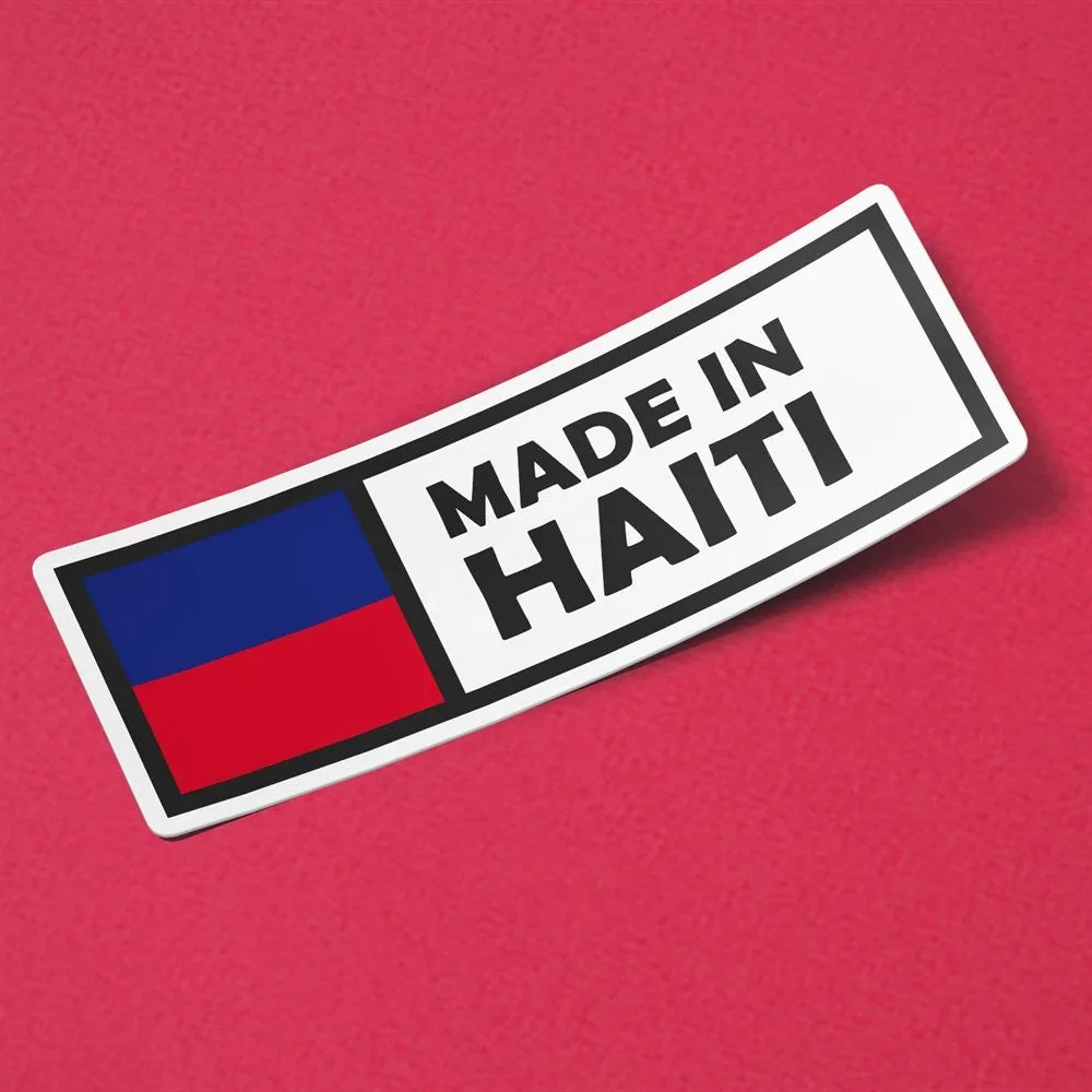 Made in Haiti Sticker