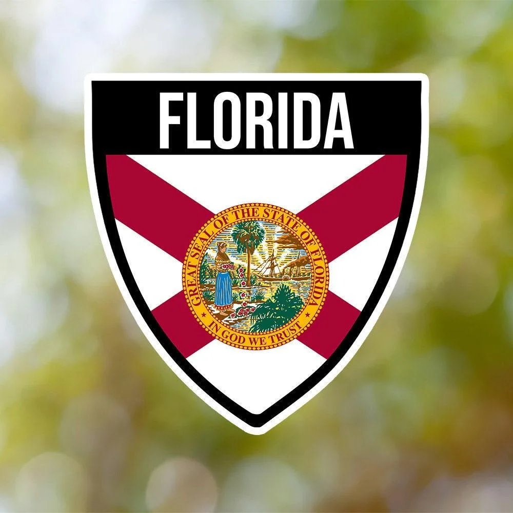 Florida Shield Sticker