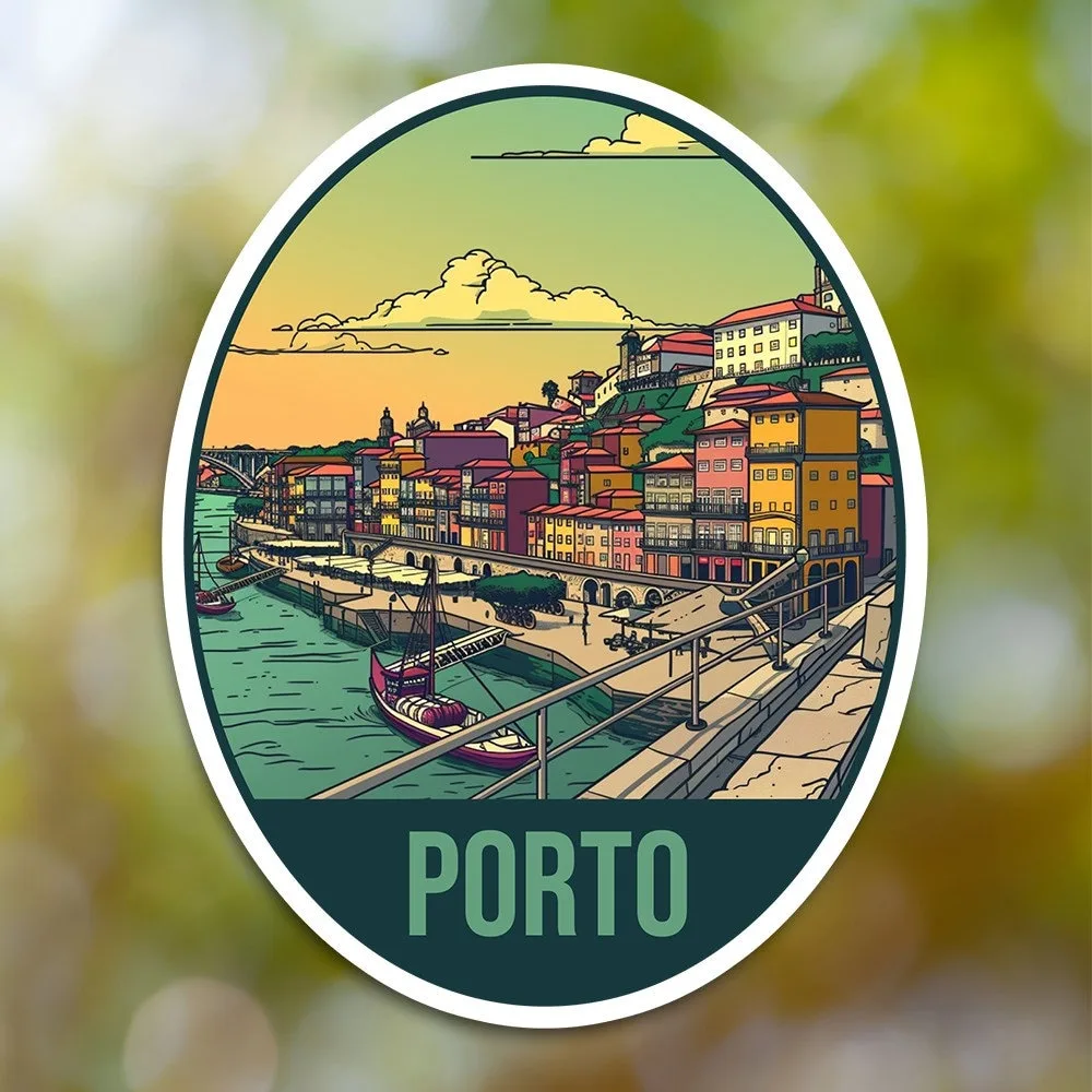 Porto City Sticker