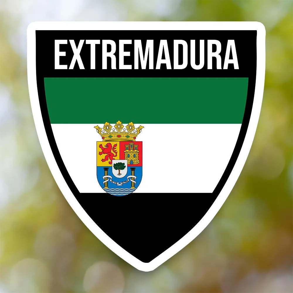 Extremadura Shield Sticker