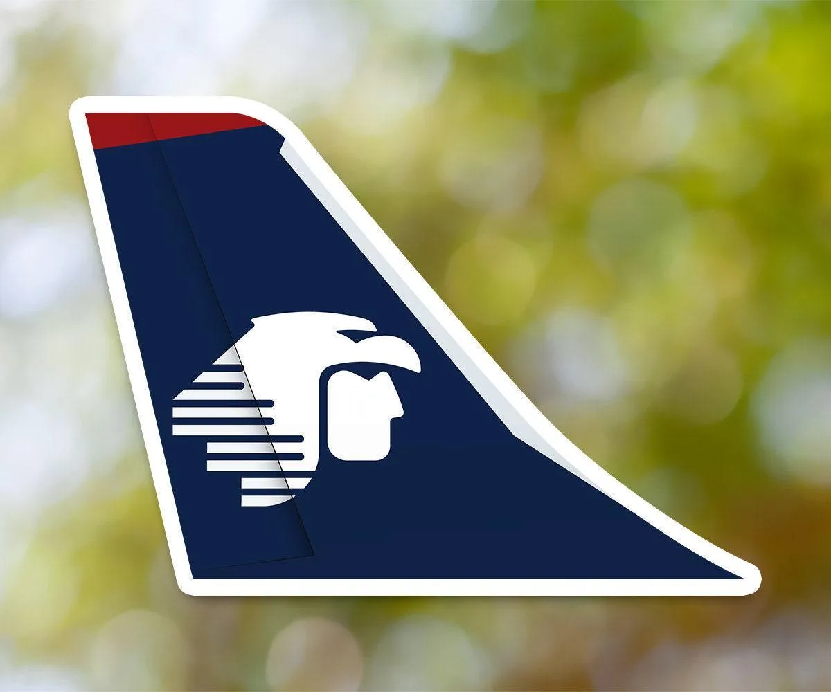 Aeroméxico Tailplane Sticker