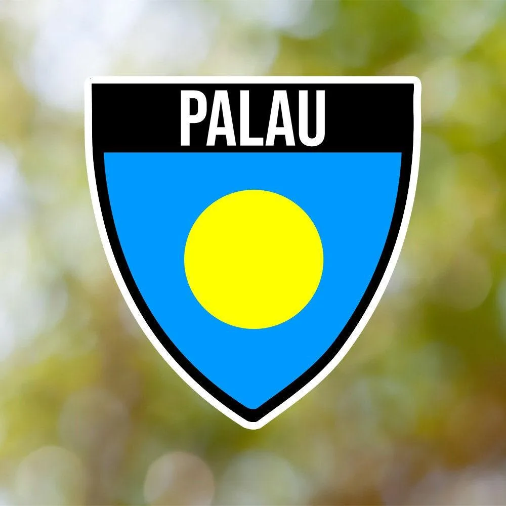 Palau Shield Sticker