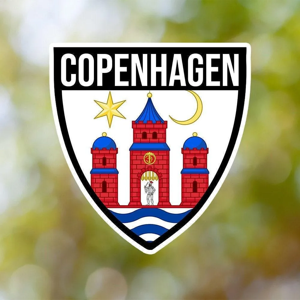 Copenhagen Shield Sticker