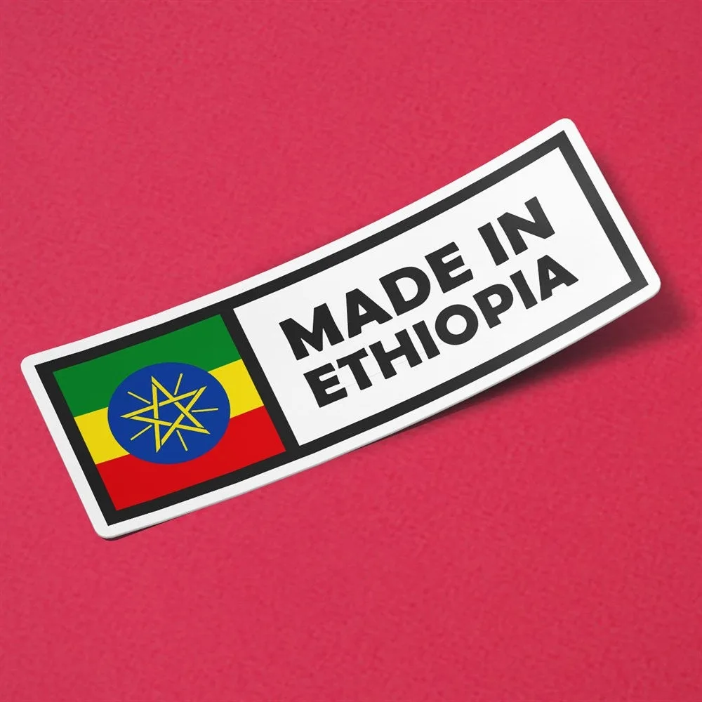 Made in Ethiopia Sticker