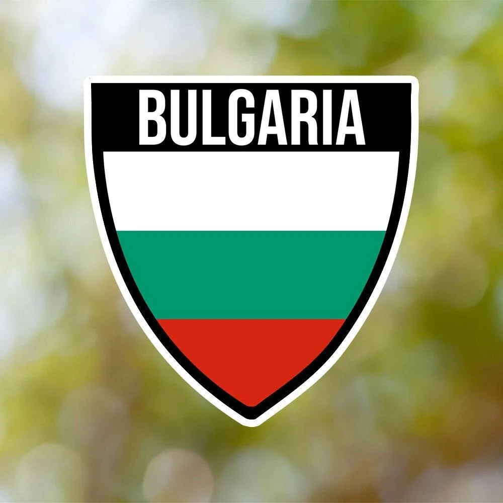 Bulgaria Shield Sticker