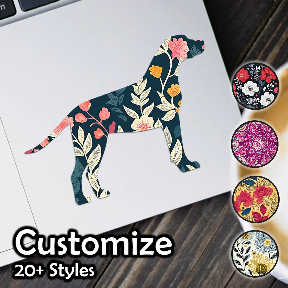 Mountain Cur Patterned Sticker