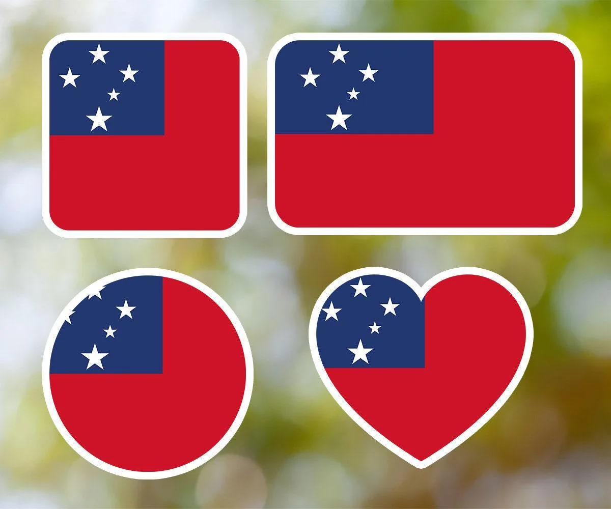 Samoa Geometric Sticker