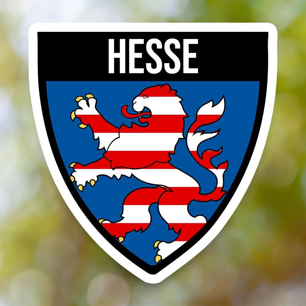 Hesse Shield Sticker