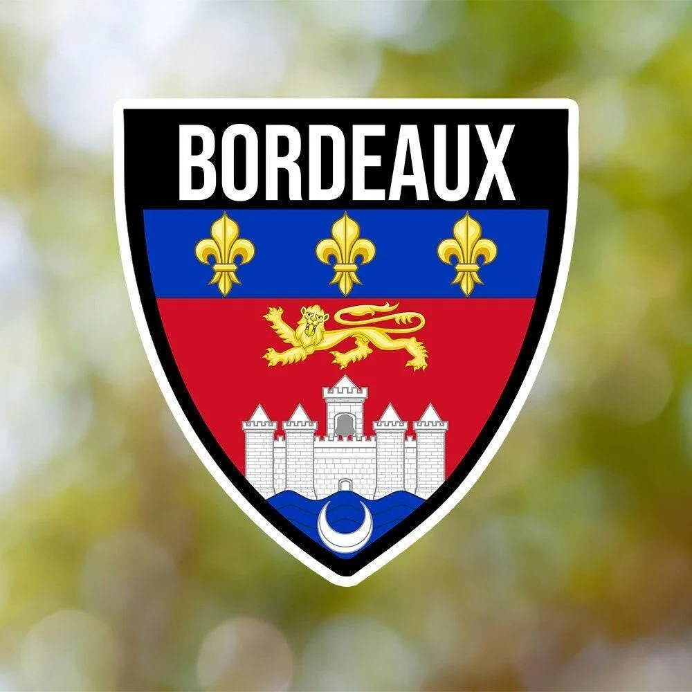 Bordeuax Shield Sticker