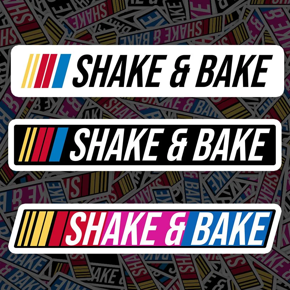 Shake and Bake Sticker