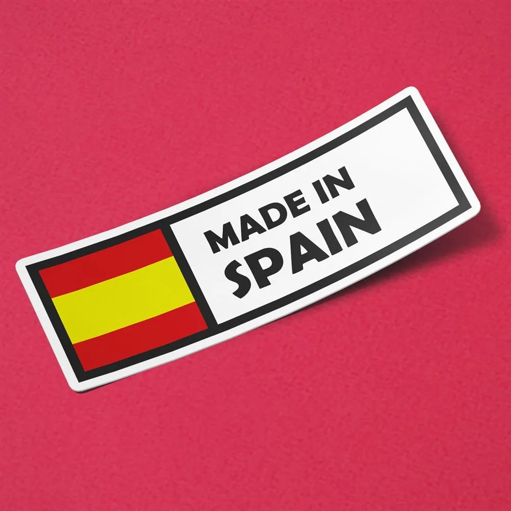 Made in Spain Sticker