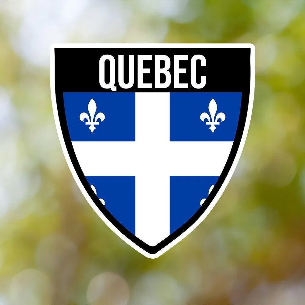 Quebec Shield Sticker