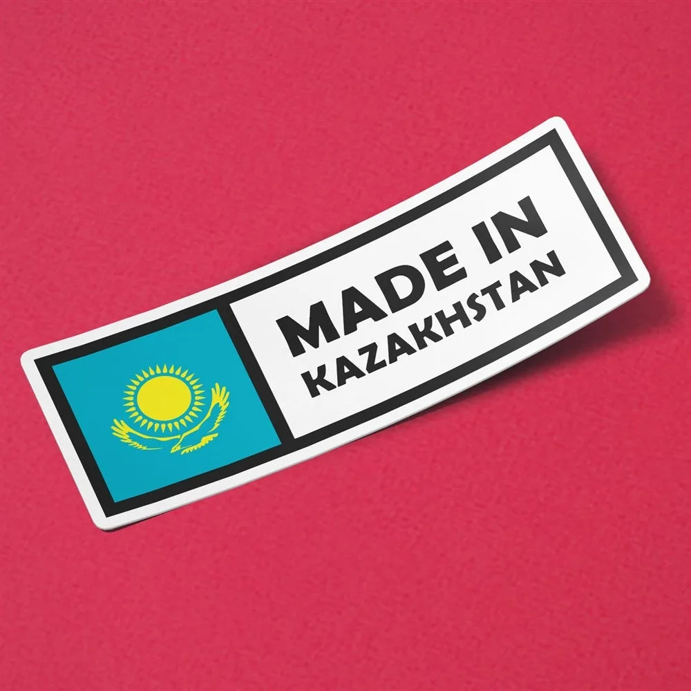 Made in Kazakhstan Sticker